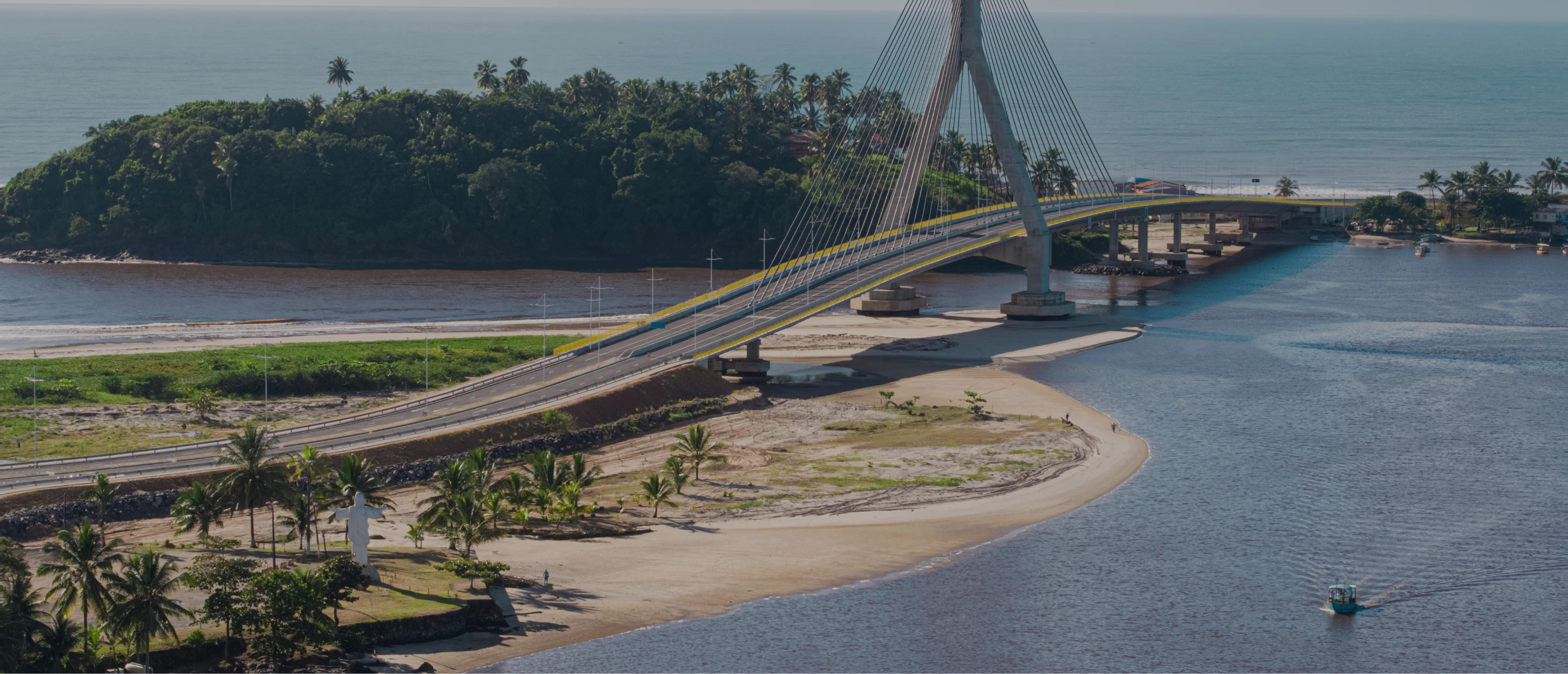 Foto de uma praia
